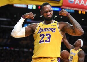 LeBron James via Los Angeles Times