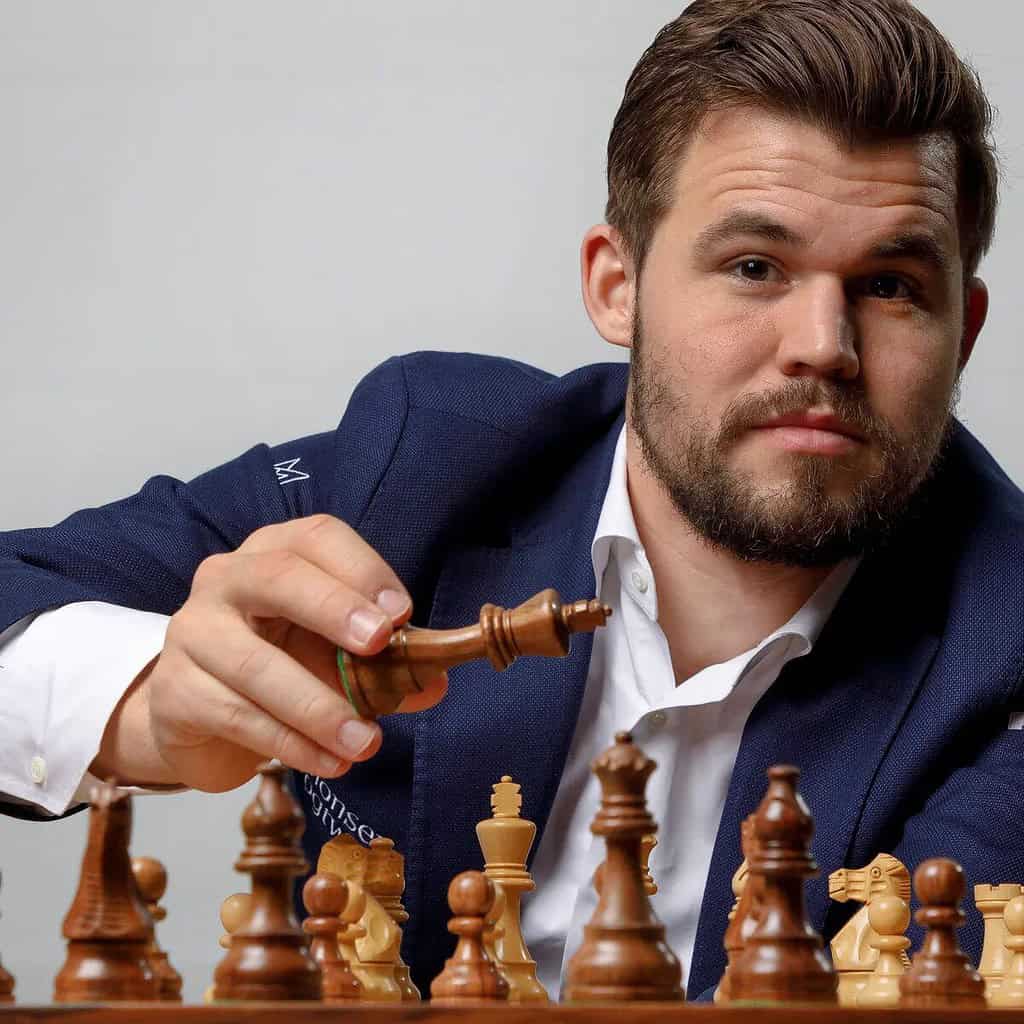 Magnus Carlsen via The Guardian Gukesh D, The 17-Year-Old Chess Grandmaster, Breaks a Historic Record with Inspiration from Novak Djokovic