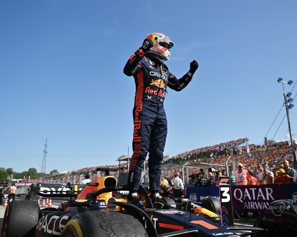 Max Verstappen won the Hungarian GP 2023 via his Official Twitter Verstappen's 7th Consecutive Victory: A Record-Shattering Triumph at the Hungarian Grand Prix 2023
