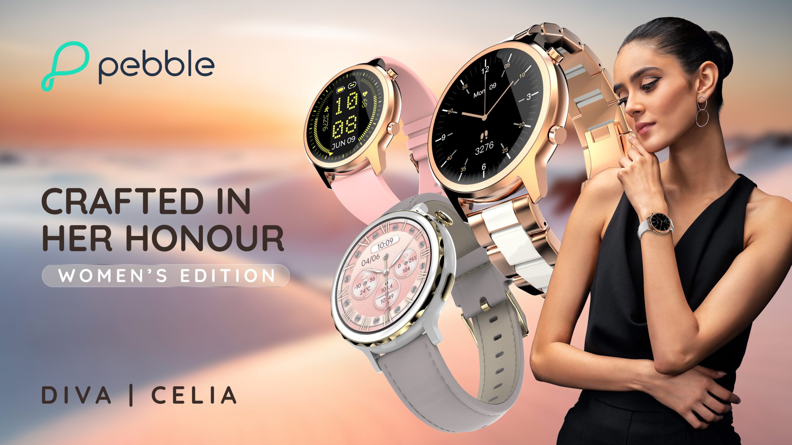Pebble unveils Diva and Celia for modern women