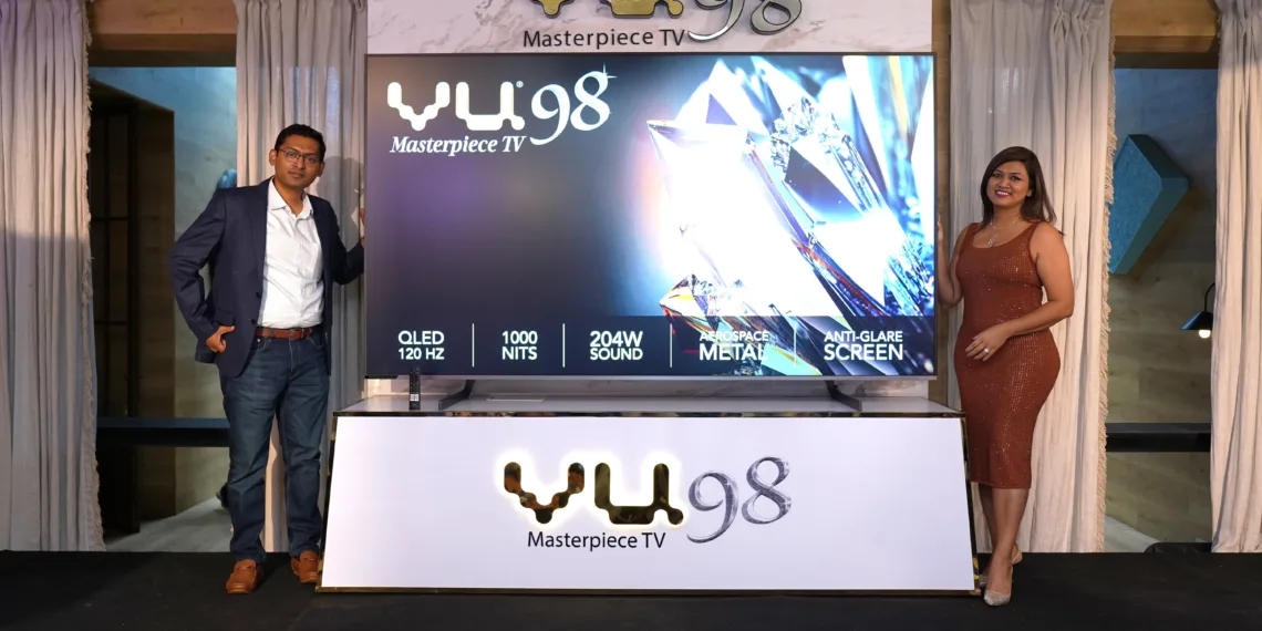 Vu launches massive 98-inch Masterpiece TV in India