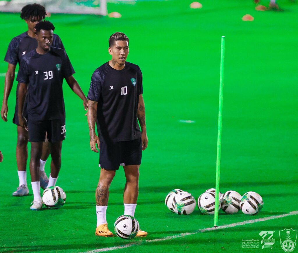 Roberto Firmino in his first trainining session with Al Ahly Saudi Pro League 2023: Analysing the future of the league after spending big in the summer transfer window