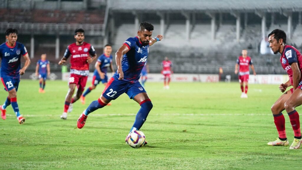 Roy Krishna in action for Bengaluru FC via Official Twitter ISL: Odisha FC 2023 sign Roy Krishna to fortify the Squad for Success