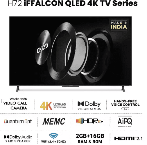 image 287 The Best QLED TVs to Buy in India as of 2024