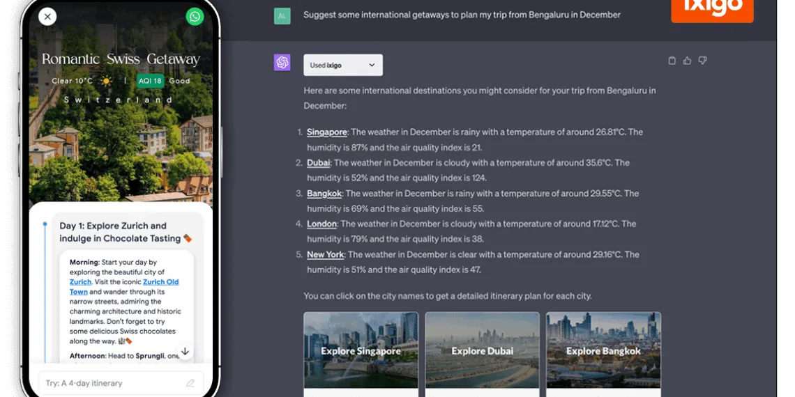 iXiGO Launches PLAN, an Intelligent Trip Planner Built on OpenAI