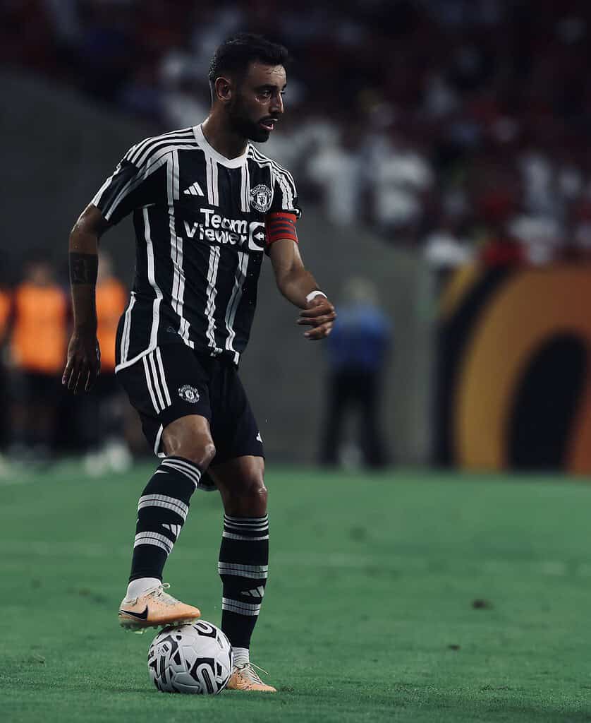 Bruno Fernandes Image via Manchester Uniteds Official Twitter Previewing Manchester United’s 2023-24 Season: 5 Crucial Questions to Consider Before the Campaign Kicks Off