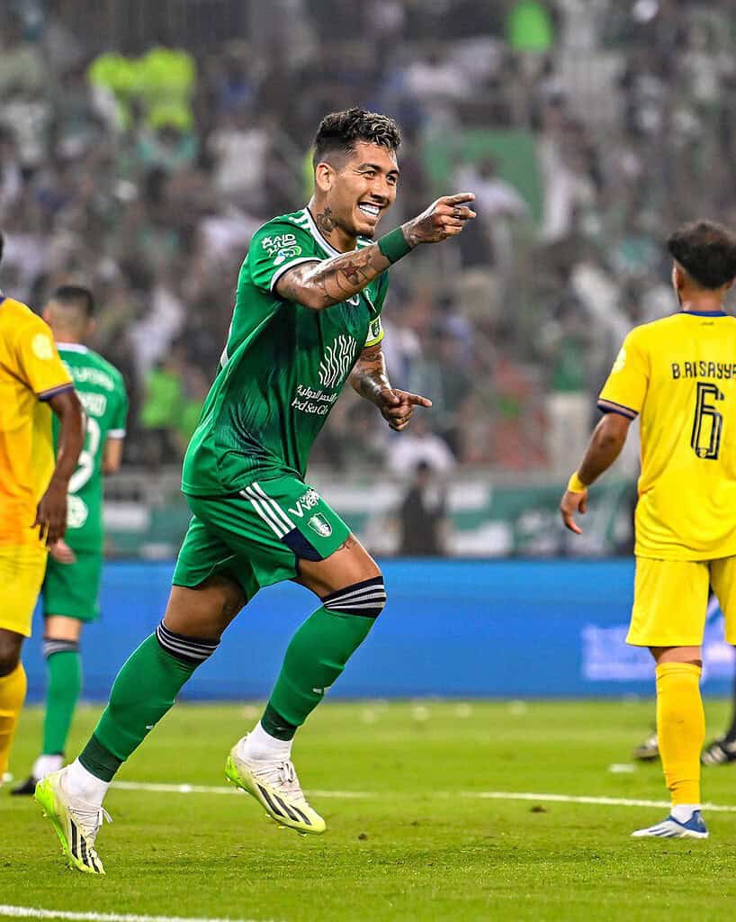 Firmino Scored in his First Match for Al Ahli Image via Saudi Pro Legues Official Twitter 1 Saudi Pro League 2023-24 Season Preview: Which Teams Have the Highest Chance to Win the League and Which Teams Face Battle for Relegation?
