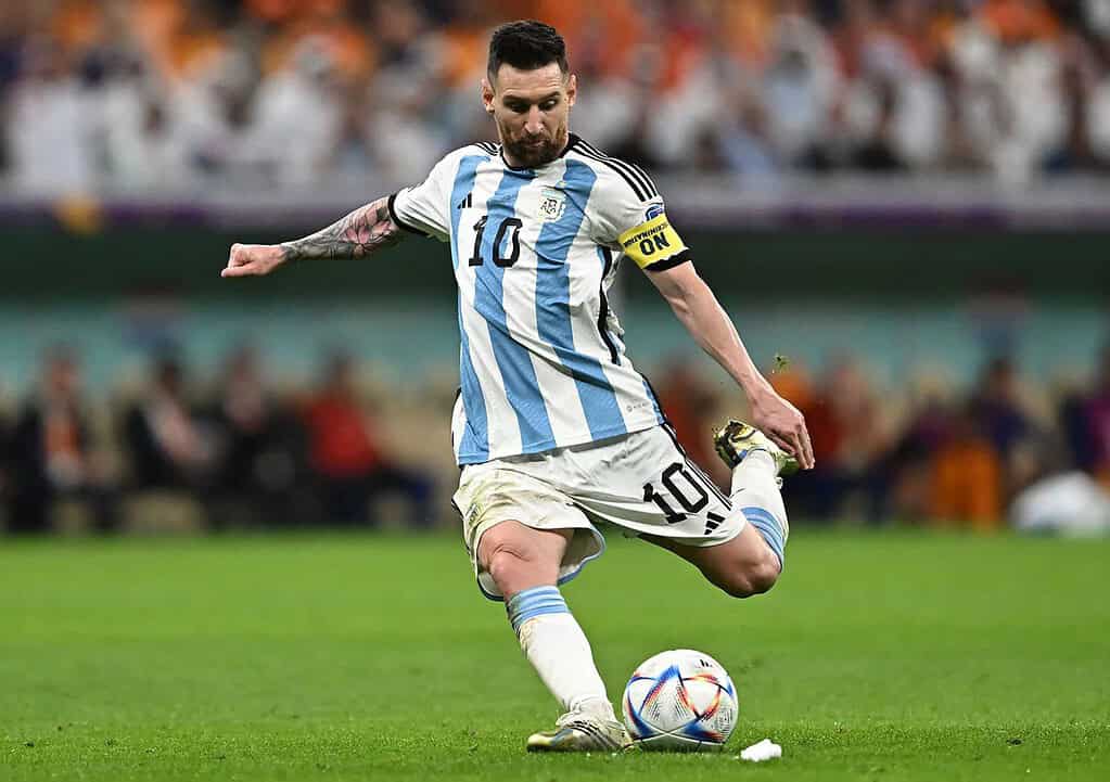Lionel Messi in World Cup Qatar 2022 Lionel Messi sets new records with free-kick goal in 1-0 win vs Ecuador