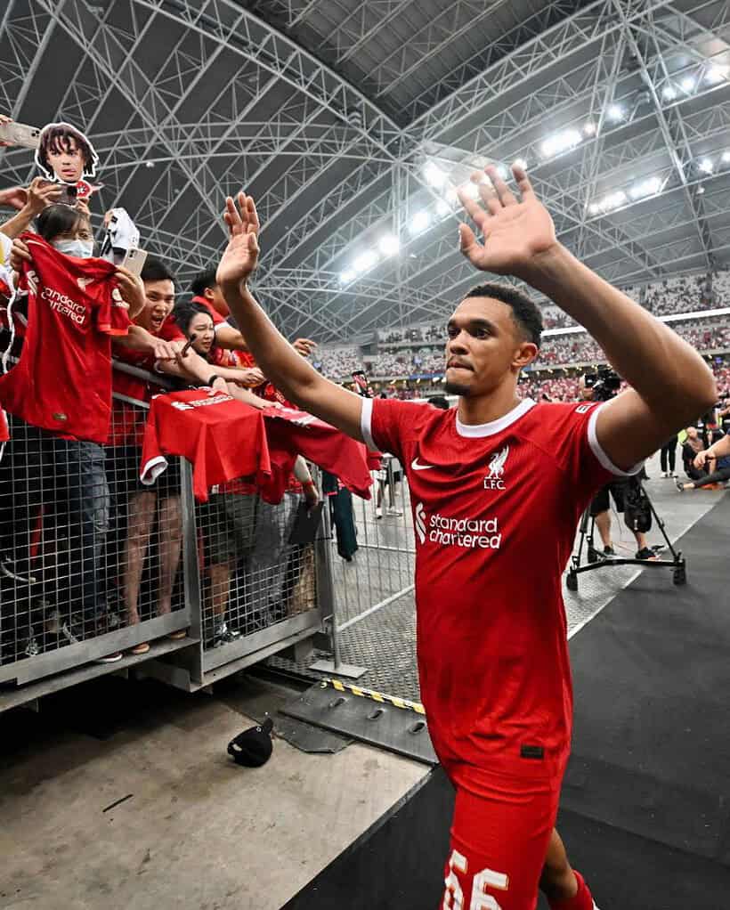 Trent Alexander Arnold Image via Liverpools Official Twitter Previewing Liverpool’s 2023-24 Season: 5 Crucial Questions to Consider Before the Campaign Kicks Off