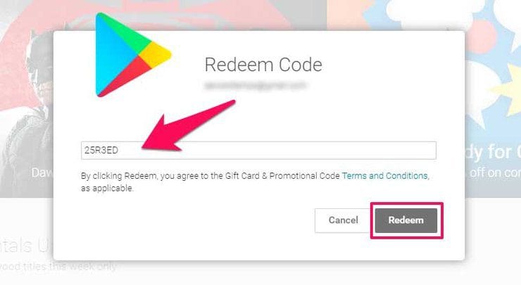 gp4 Google Play Redeem Codes for FREE as of May 4 [Rs. 10, 30, 100, & 800]