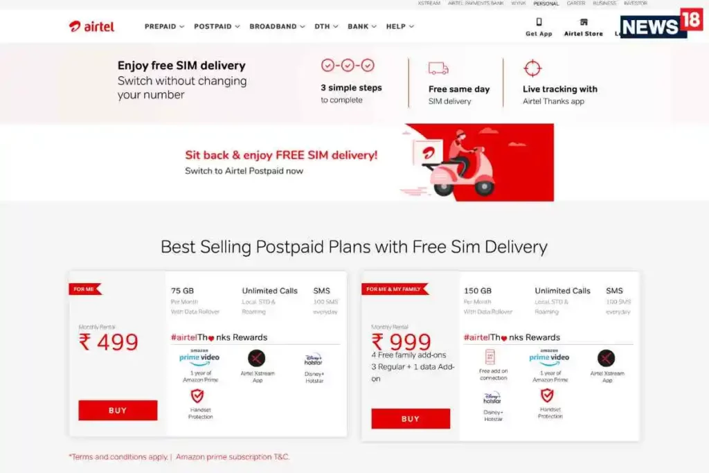 jk Exclusive Airtel 5G-bundled Recharge Plans with Huge OTT Benefits as of 3rd May 2024