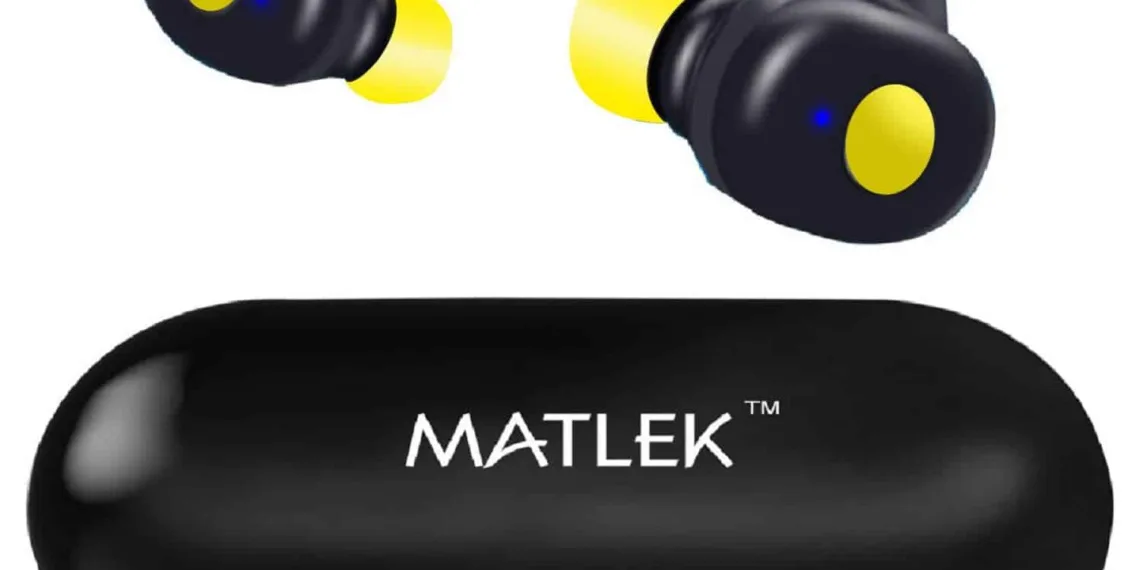 Matlek Bluetooth Earbuds TWS - High Bass Earphones