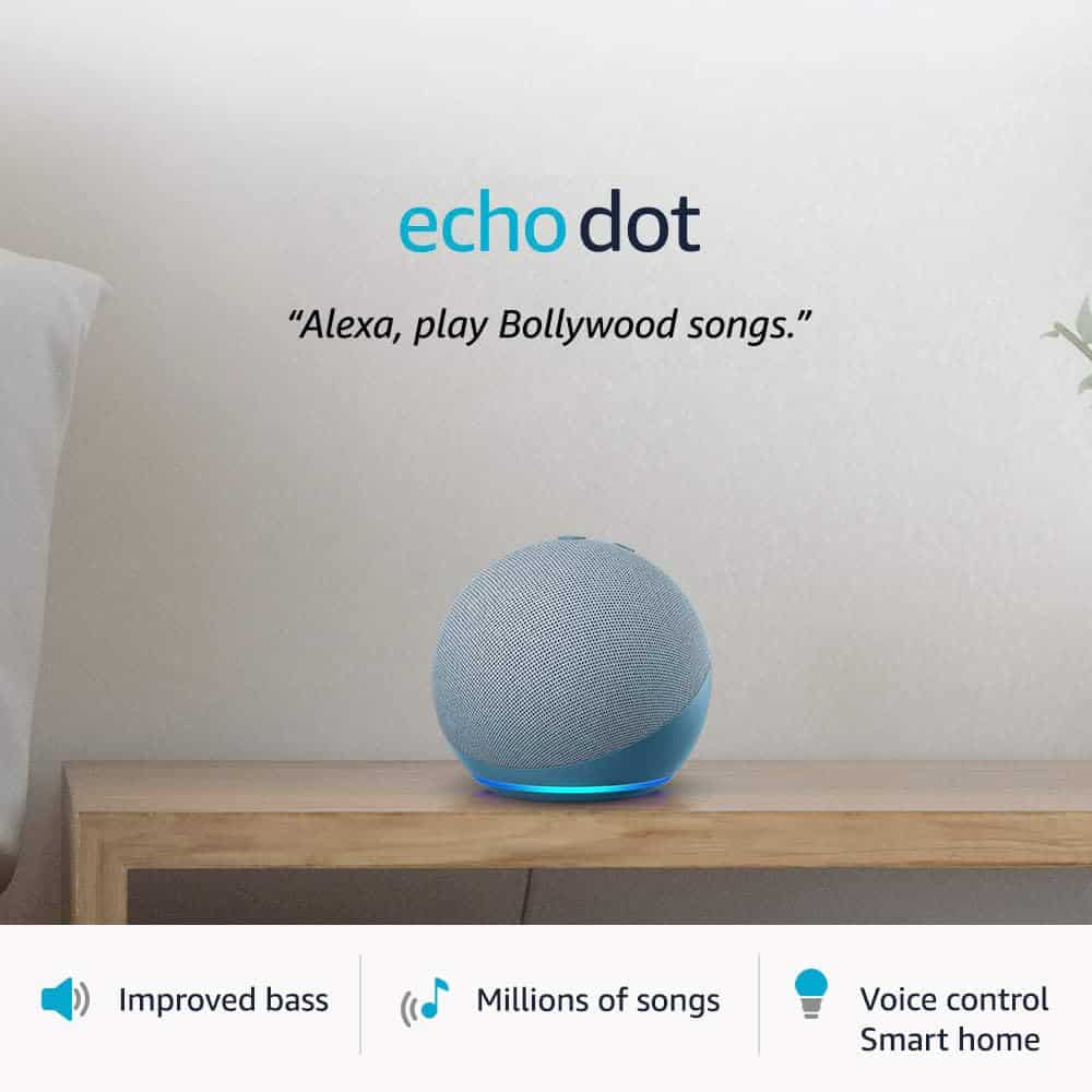 6142rRAO2TL. SL1000 1 Echo Dot: Your Personal Assistant in a Compact Package With Massive Profits on Deal of the Day