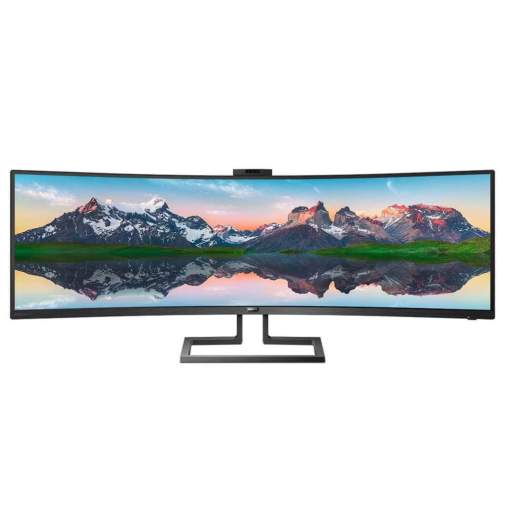 61CNZJSH FL. SL1181 1 Philips Brilliance 499P9H1/94 - The Ultimate SuperWide Dual QHD Monitor with Pop-Up Webcam Get 48% Profit on Deal