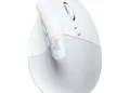 Renewed Logitech Lift - A Vertical Ergonomic Mouse with Quiet Clicks and Customizable Buttons