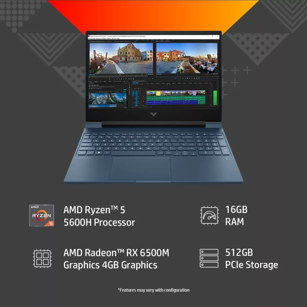 61X2s7ri kL. SL1080 HP Victus Gaming Laptop, AMD Ryzen 5 5600H: The Perfect Laptop for Gamers on a Budget