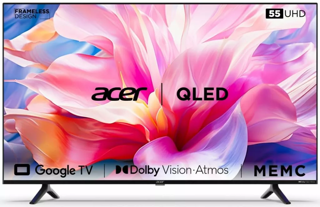 61jlafY0nyL. SL1045 Acer 139 cm (55 inches) V Series 4K Ultra HD Smart QLED Google TV Get 41% Discount