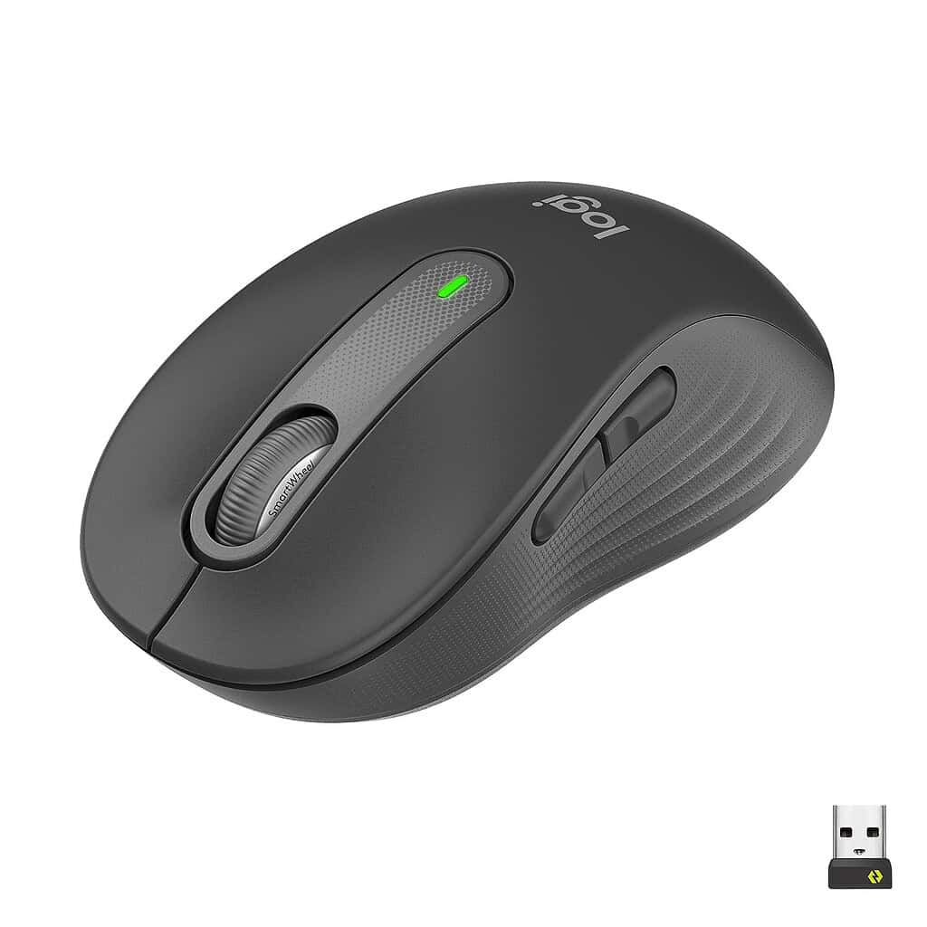 61qECH8pjLL. SL1500 Logitech Signature M650 - A Customisable Wireless Mouse for Small to Medium-Sized Hands