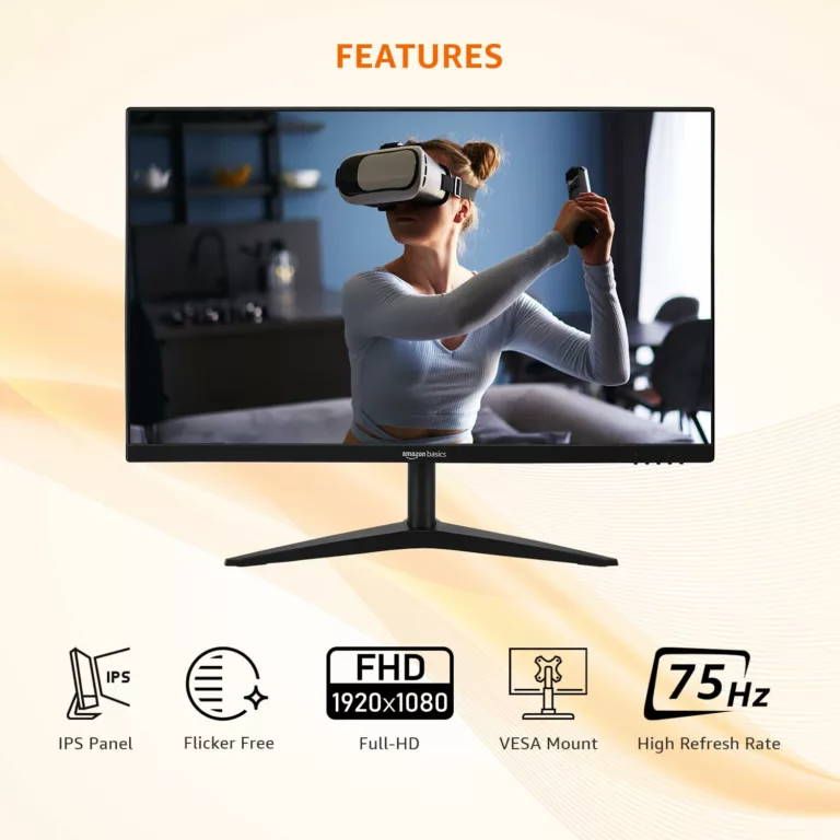 Amazon Basics 27" Full HD IPS LCD Monitor: A Budget-Friendly Option with Great Features