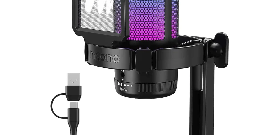 Elevate Your Audio Game with Maono USB Gaming Microphone