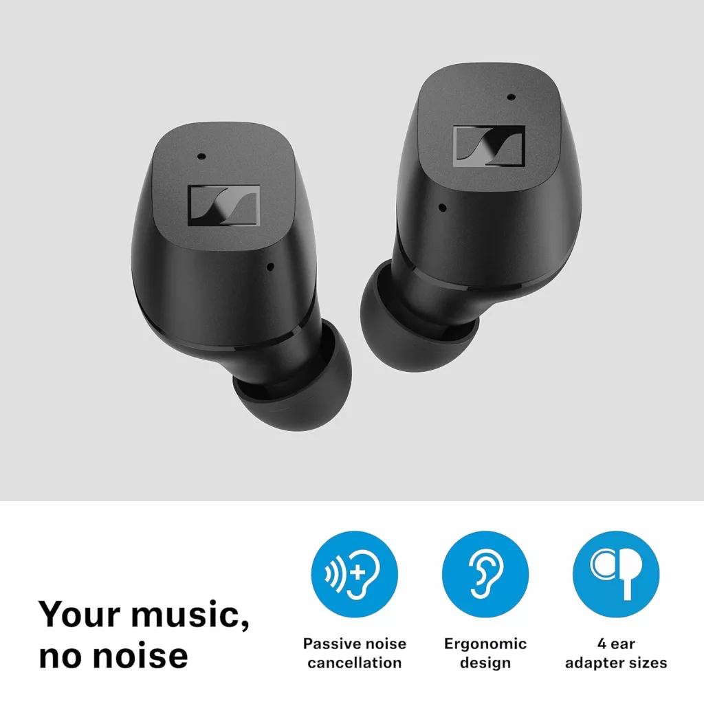 81 tEfg9Z0L. SL1500 Sennheiser CX True Wireless Earbuds: Crystal-Clear Sound and Customizable Controls