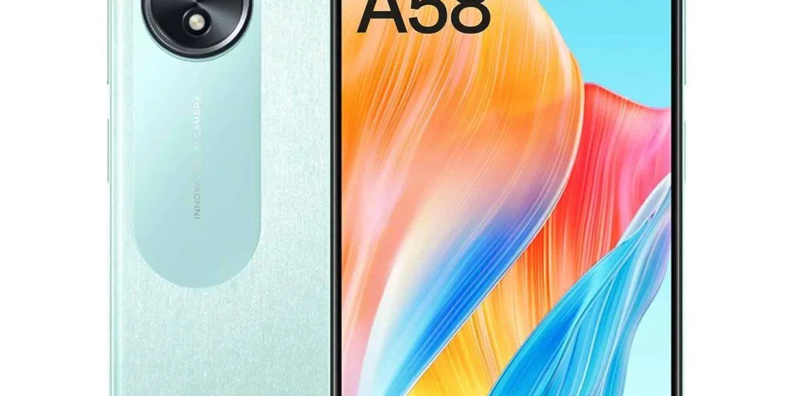 OPPO A58: Dazzling Green Smartphone with 21% Rebate on Deal of the Day