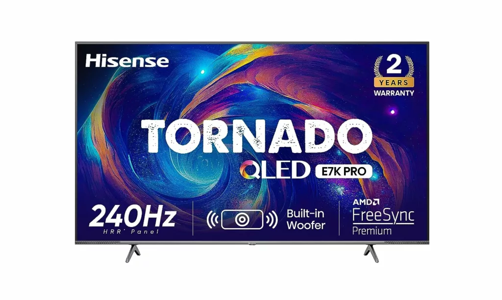 81nlkQooC0L. SL1500 Hisense 65-inch PRO Tornado QLED TV - The Perfect Storm of Entertainment, Get 30% Discount