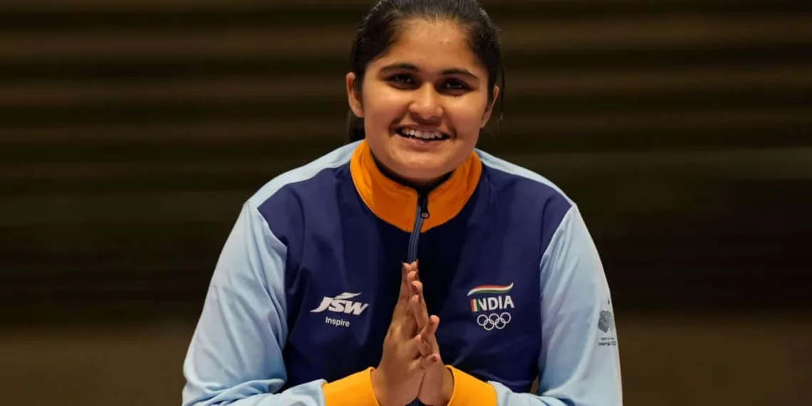 Asian Games 2023, Palak Gulia win Gold in Women’s 10m Air Pistol, Image via ESPN