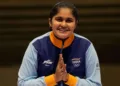 Asian Games 2023, Palak Gulia win Gold in Women’s 10m Air Pistol, Image via ESPN
