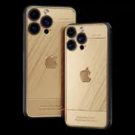 Caviar has announced its 18K gold iPhone 15 Pro Chassis