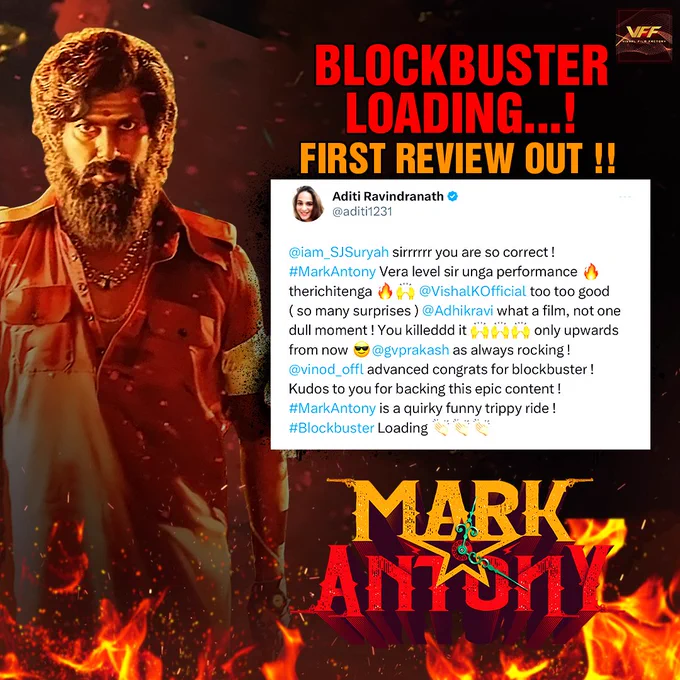 Mark Antony Release Date