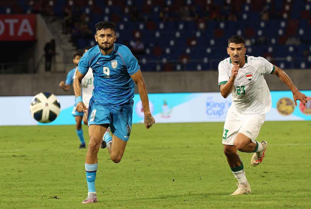 F5bmTy7agAAi8mg India vs Iraq: India Edged Out by Iraq in 2023 King's Cup Semi-Final Shootout