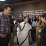 Sourav Ganguly and Mamata Banerjee visit Real Madrid’s Santiago Bernabeu stadium