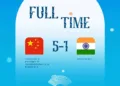 India vs China Asian Games 2023