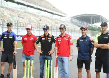 MotoGP™ riders embrace Indian culture and cricket ahead of first-ever Indian Grand Prix