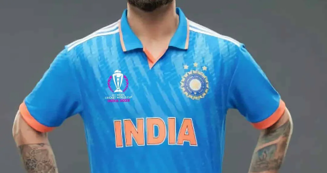 India's ODI World Cup Jersey