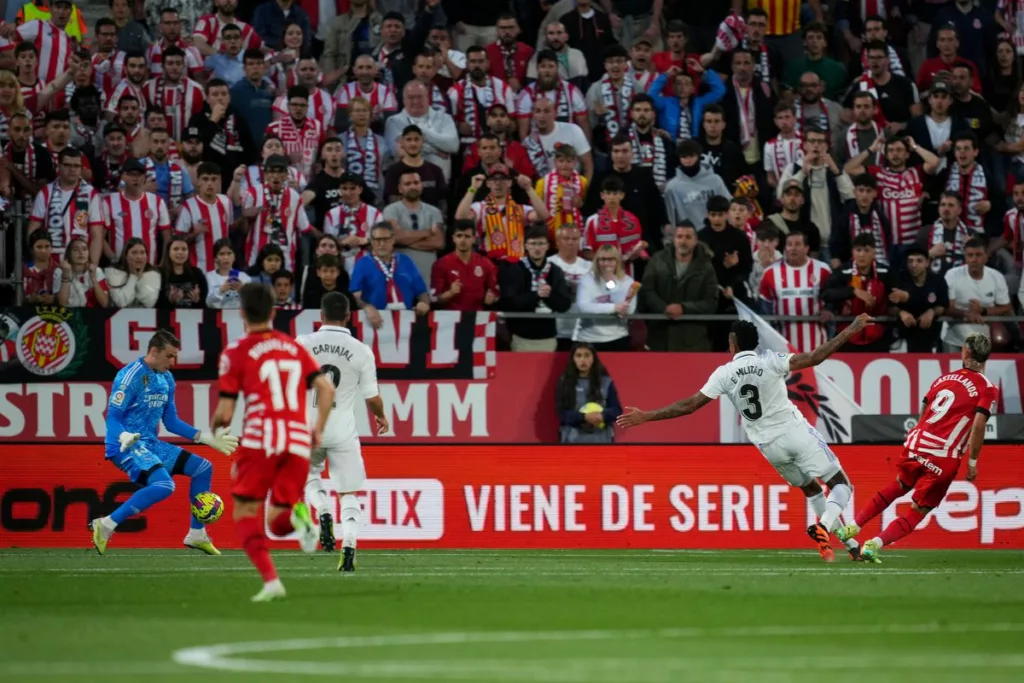 Girona when they Played last time at Home against Real Madrid Image via Managaing Madrid Can Girona do the impossible and win LaLiga 23/24?
