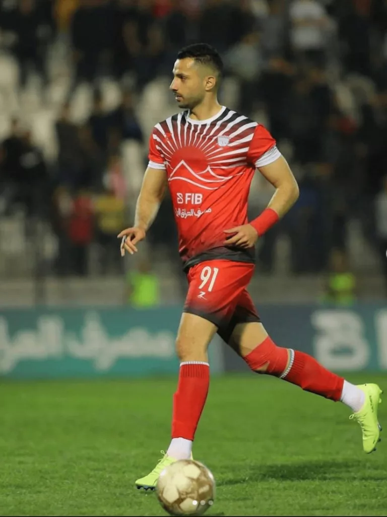 Hijazi Maher had a loan stint with Zakho SC in the Iraq Premier League, Image via Instagram