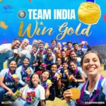 Historic Victory: Indian Women’s Cricket Team Claims Asian Games 2023 Gold