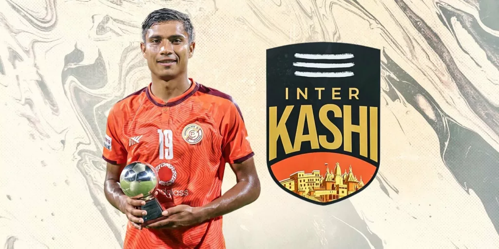 Inter Kashi has Signed Former East Bengal Player Sumeet Passi Image via Khel Now Atletico de Madrid to create an Academy named "Atletico de Bharat," in Collaboration with Inter Kashi