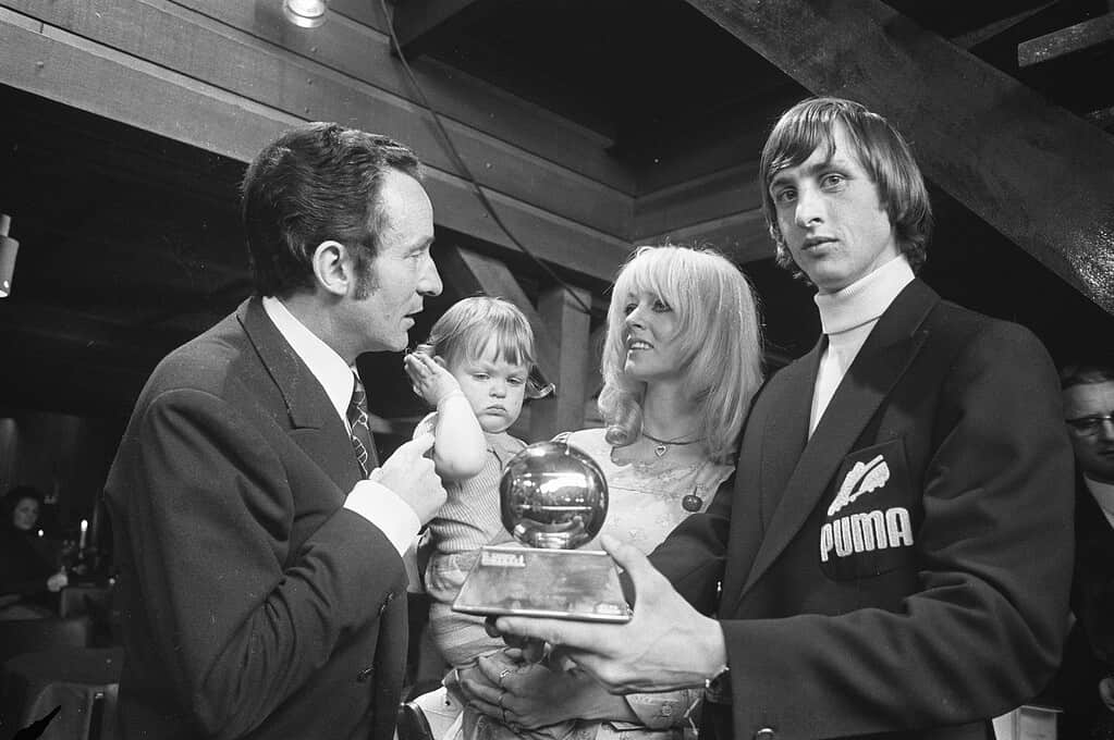 Johan Cruyff with his First Ballon dOr in 1971 Image via Wikipedia Unlocking the Legacy: Top 5 Football Players with the Most Ballon d'Or Nominations