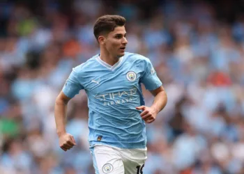 Julian Alvarez, Image via The Sun