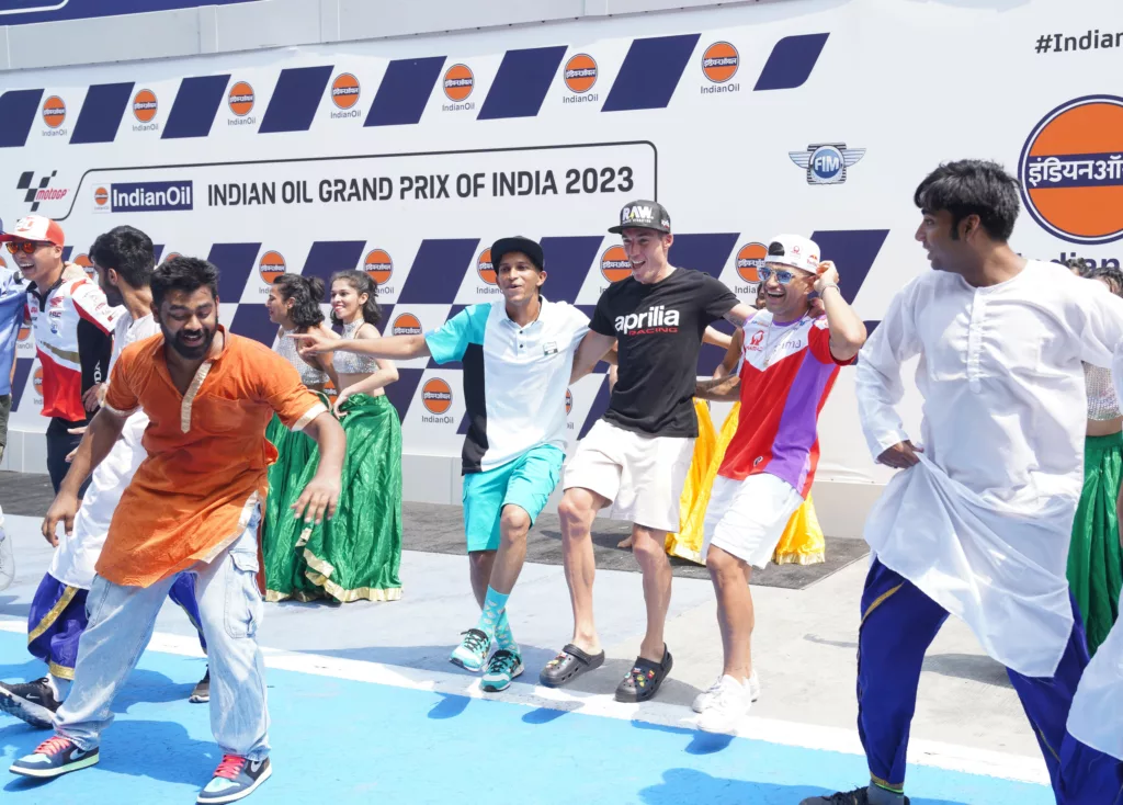 MotoGP™ riders embrace Indian culture and cricket ahead of first-ever Indian Grand Prix