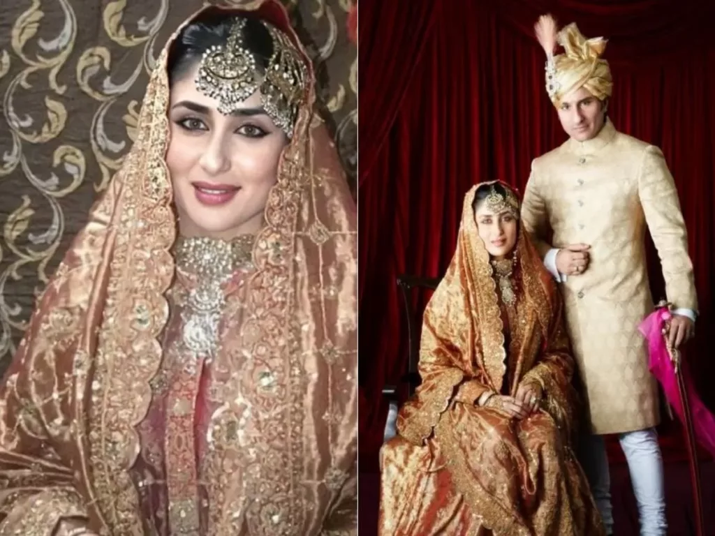 Kareena Kapoor wedding Saif Ali Khan Most Expensive Bridal Lehengas Worn By Bollywood Brides