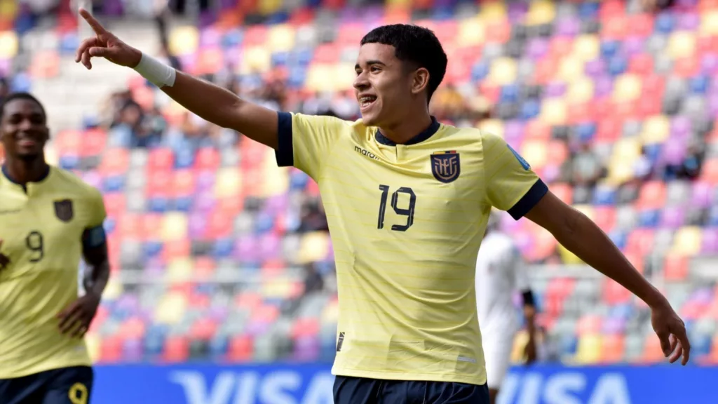 Kendry Paez Image via Goal 1 Chelsea Prodigy Kendry Paez earns Senior Debut for Ecuador at 16; Breaks Diego Maradona's Record