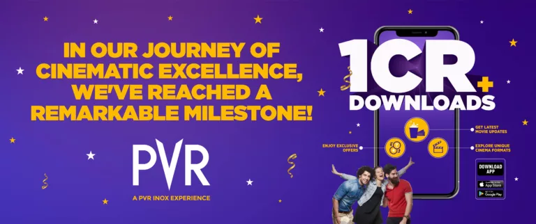 PVR INOX app reaches 10 Million Android Downloads milestone