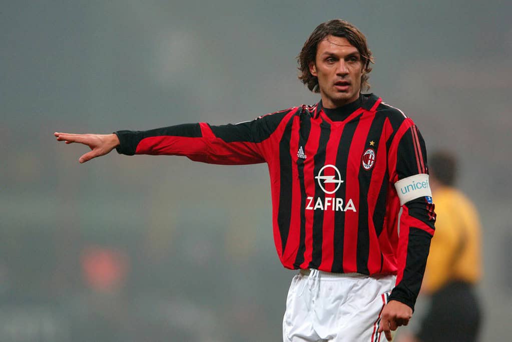 Paolo Maldini Image via Alpha Coders Unlocking the Legacy: Top 5 Football Players with the Most Ballon d'Or Nominations