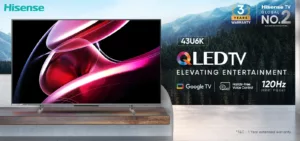 Hisense U7K, U6K, and E7K TVs launched in India