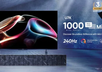 Hisense U7K, U6K, and E7K TVs launched in India