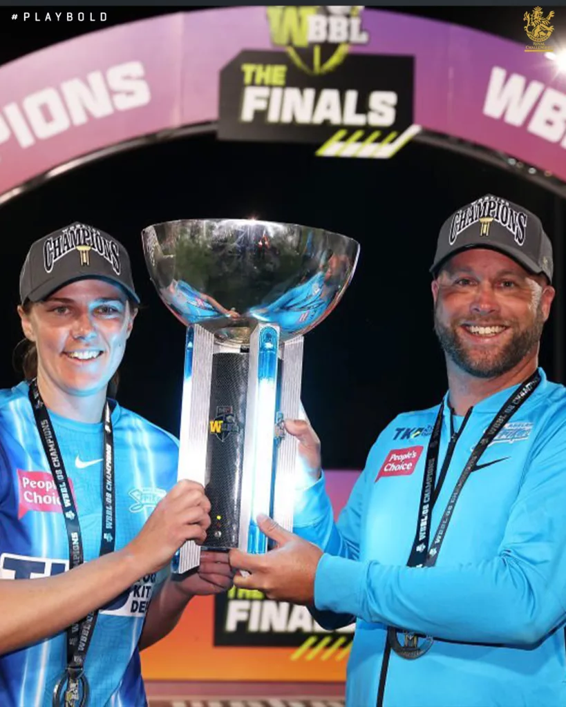 RCB appoints Big Bash Winner Luke Williams as WPL Head Coach